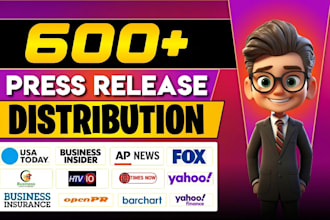 do press release distribution and press release writing , publish press release
