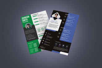 do professional resume design and resume writing or cv design