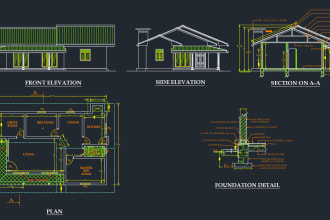 create architectural drawings in autocad, revit, autocad architecture