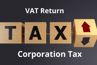 complete vat return, corporation tax and personal tax return