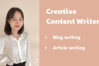 write engage blog and article that increases organic traffic