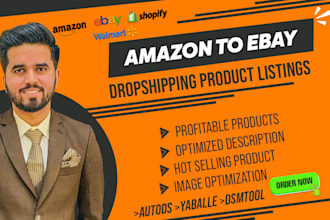 do amazon to ebay dropshipping listings