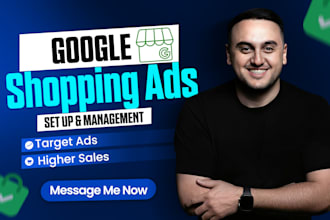 do google shopping ads setup and management