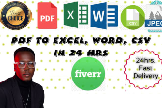 convert and remove restrictions from word, excel, CSV files