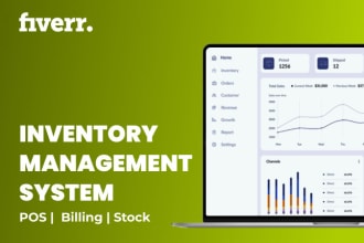 develop inventory management system pos system as pos erp crm software developer