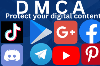 send dmca takedown notices to remove infringing content on telegram