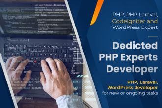 be your dedicated php,laravel,wordpress developer for new or ongoing tasks