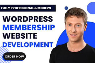 develop wordpress membership websites