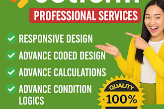 create professional jotform in 2 hours