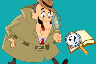 do the check background as an investigator by osint