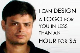 design a logo in an hours time