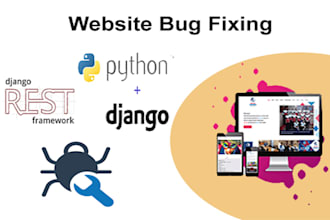 fix bugs in django rest API and python API