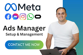 setup and manage converting meta facebook instagram ads campaign