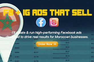 run targeted facebook and instagram ads to grow your moroccan business