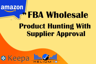 do amazon fba wholesale product hunting  with brand approval