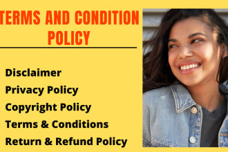 draft contracts,agreements,terms and conditions,privacy policy,terms of servies
