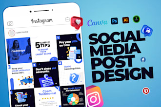 design catchy social media post facebook post instagram post