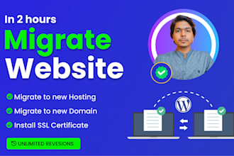 migrate wordpress website to new host or change domain