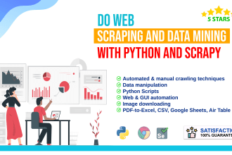 do web scraping and data mining with python and scrapy