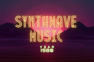 produce custom synthwave, 80s retrowave music for you