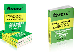 create a 3d ebook cover in 5 styles