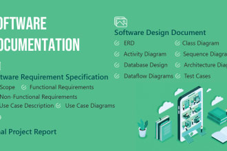 provide technical writing for srs, sdd, and final reports