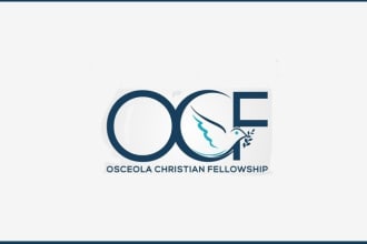 do modern church ministry christian or religious logo design