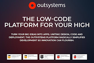 develop web application in outsystems with best practices
