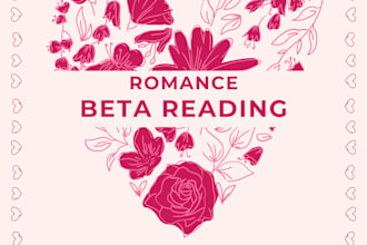 beta read your romance novel
