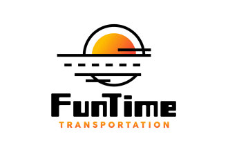 create a transport logistic and trucking logo with fast delivery