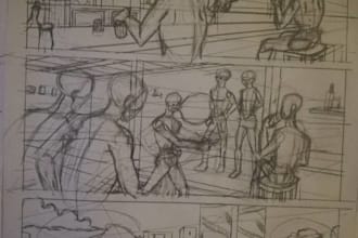 Review  one piece comic page