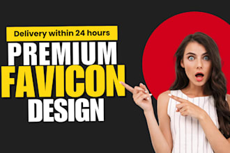 design premium favicon in 24h