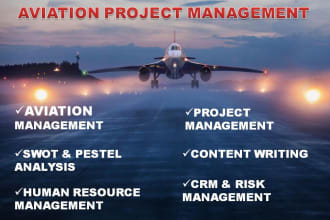do aviation project management task