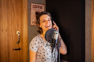 record a professional telephone greeting and IVR