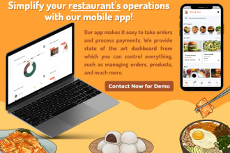 develop a mobile app for your cafe or restaurant