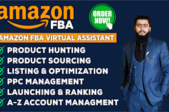 be expert amazon fba virtual assistant for private label, PPC expert