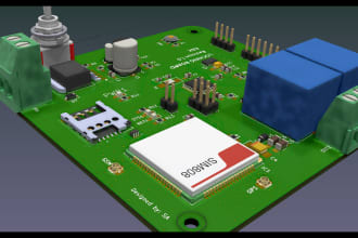 make complicated and high quality pcb schematics and boards