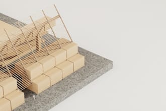 make a mockup style rendering