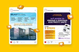 design beautiful canva instagram facebook templates