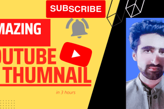 design attractive youtube thumbnails