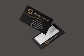 design professional business cards and stationery