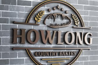 do make an modern bakery logo