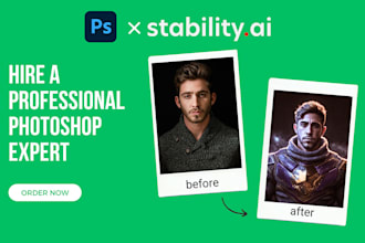 create photo manipulation, digital art with photoshop ai and stable diffusion
