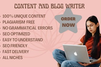 be your SEO blogs, articles, and amazon product listings, writer