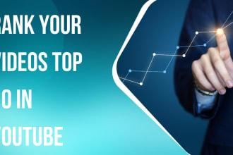 your youtube channel and videos SEO expert
