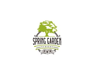 do super eye catching spring gardens nursery logo for your business