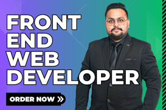 full stack web developer front end web developer custom ai website development