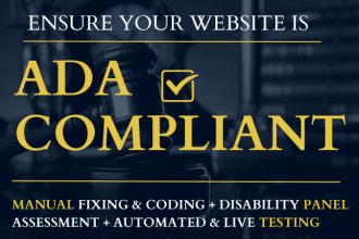 make your website legally ada compliant
