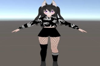 vrchat, vr avatar, vr game, vr character, vtuber, decentraland, virtual reality