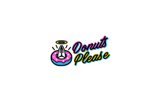 make a neon logo or neon sign for food or cafe